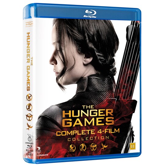 Hunger Games: Complete Collection – Blu-ray boks