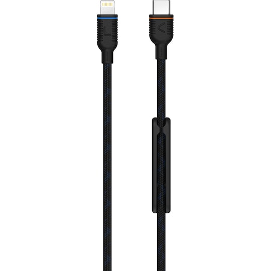 Unisynk USB-C til Lightning kabel (sort)