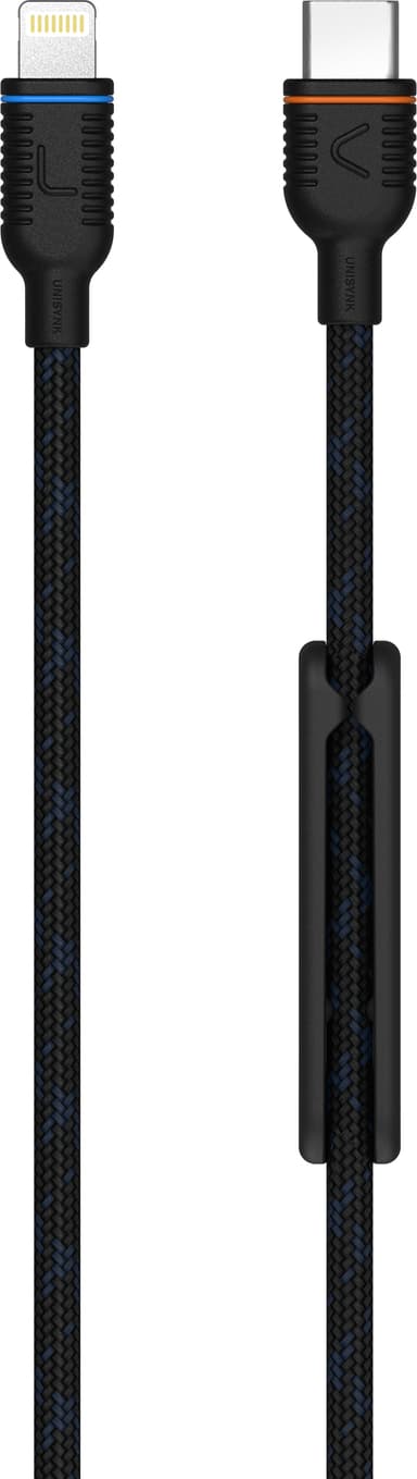 Unisynk USB-C til Lightning kabel (sort)