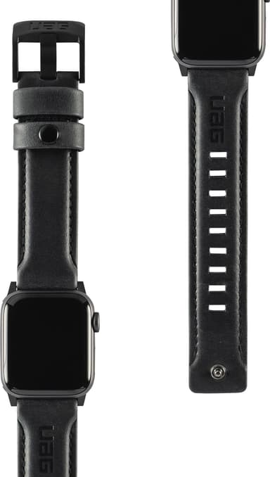 UAG Apple Watch læderrem (sort)