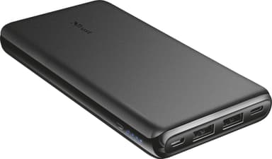 Trust Esla Thin 10.000 mAh powerbank (sort)