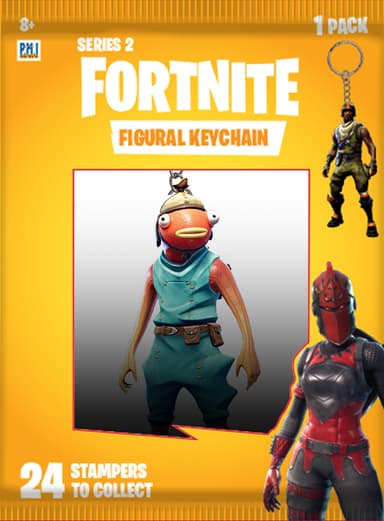 Fortnite 3D figur-nøgleringe Series 2