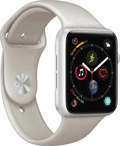 Puro Icon silikonesportsrem til Apple Watch 42-44 mm (light grey) Puro Icon silikonesportsrem til Apple Watch 42-44 mm (light grey)