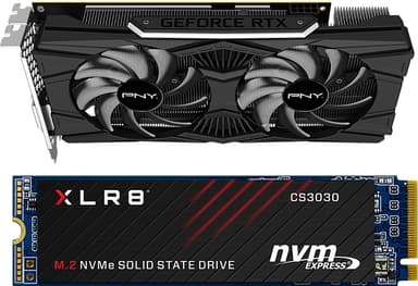 PNY GeForce RTX 2060 Super grafikkort + PNY 250GB SSD pakke