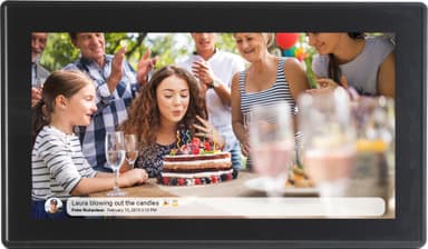 Denver Frameo 15,6" social billedramme PFF-1513 wi-fi (sort)