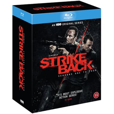 Strike Back - sæson 1-4 - Blu-ray