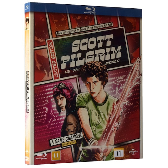 Scott Pilgrim mod verden - Comic Book cover - Blu-ray