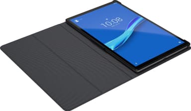 Lenovo Tab M10 foliecover med film (sort)