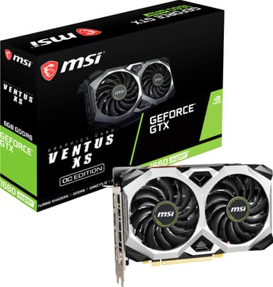 MSI GeForce GTX 1660 Super Ventus XS grafikkort
