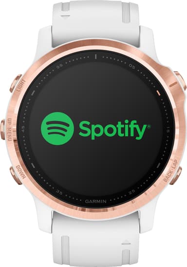Garmin Fenix 6s Pro multisport smartwatch 42 mm (rose gold/white)