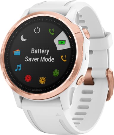 Garmin Fenix 6s Pro multisport smartwatch 42 mm (rose gold/white)