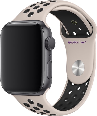 Apple Watch 44 mm Nike Sport urrem (desert sand/black) Tilbehør ure