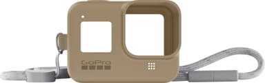 GoPro sleeve + nøglerem (sand)