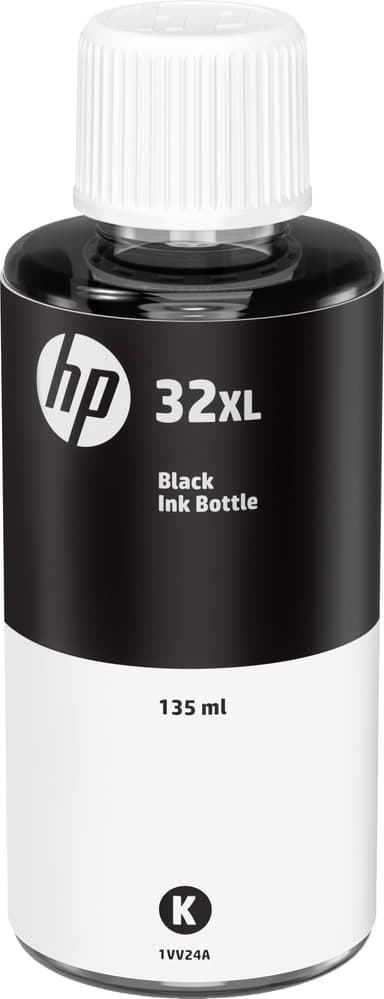 HP 32XL sort blæk - flaske (135 ml)