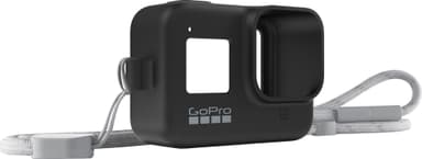 GoPro sleeve + nøglerem (sort)