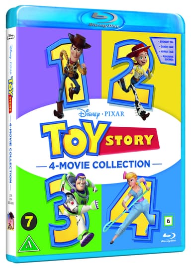 TOY STORY 1-4 BOX (Blu-Ray)