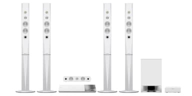 Sony 5.1 hjemmebiograf 3D Blu-ray BDV-N9200W (hvid)