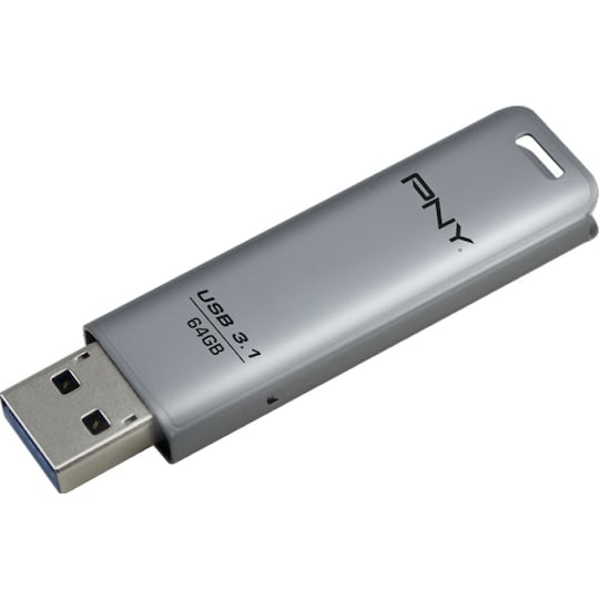 frø løgner eksplicit PNY Elite steel USB 3.1 USB-stik 64 GB | Elgiganten