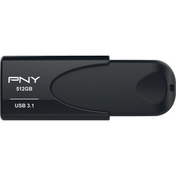 PNY Attache 4 USB 3.1 USB-stik 512 GB