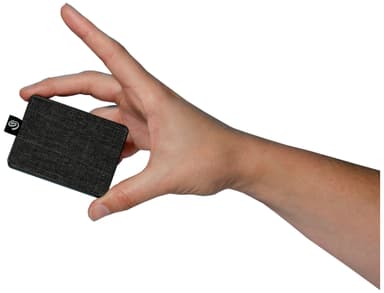 Seagate One Touch bærbar SSD, 500 GB (sort)
