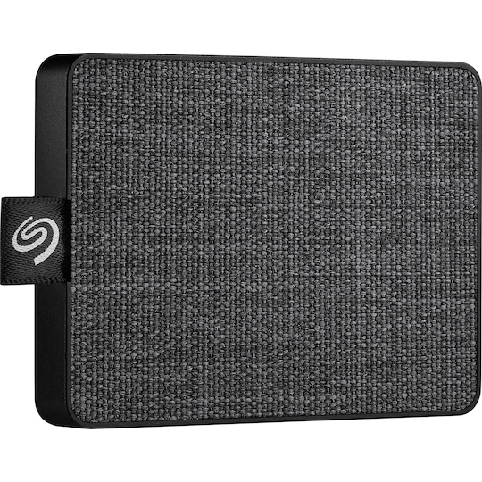 Seagate One Touch bærbar SSD, 500 GB (sort)