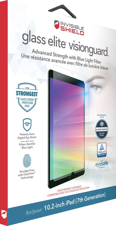Zagg Glass Elite Visionguard skærmbeskyttelse