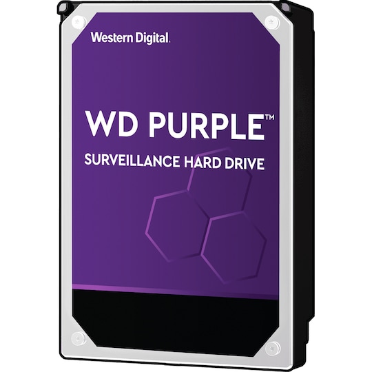 WD Purple Surveillance 3,5" intern HDD (2 TB)
