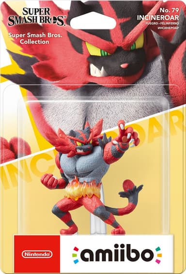 Nintendo Amiibo figur - Super Smash Bros. Collection - Incineroar