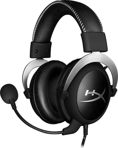 HyperX Cloud Pro gaming headset (sølv)