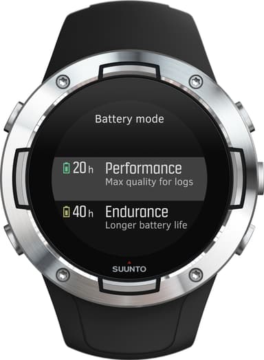 Suunto 5 G1 GPS sportsur (sort/stål)