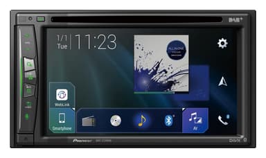 Pioneer AVIC-Z720DAB Navigation / Trådløs CarPlay og Bluetooth