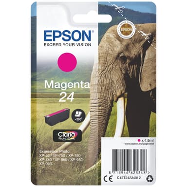 Epson Claria Photo HD 24 blækpatron - magenta