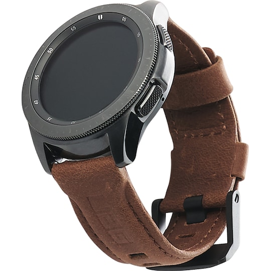 UAG Samsung Galaxy Watch 42 mm læderstrop (brun)