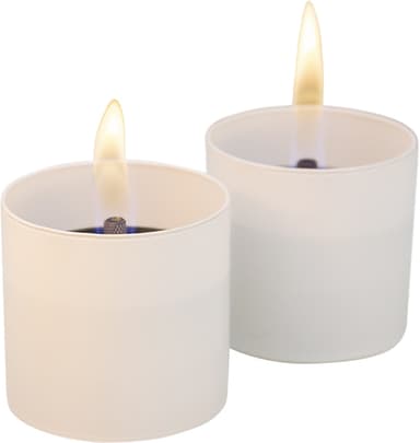 TenderFlame Lilly pakke med 2 bordlanterner (hvid)