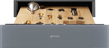 Smeg Linea sommelierskuffe CPS115S (sølv) thumbnail