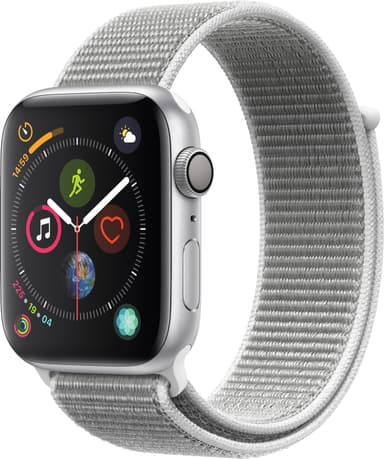 apple watch silver seashell