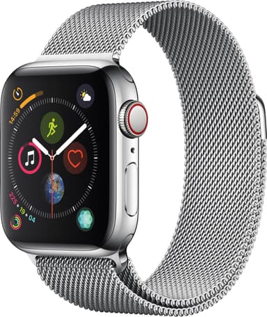 Apple Watch Series 4 40mm (stål/milanese loop) - Elgiganten