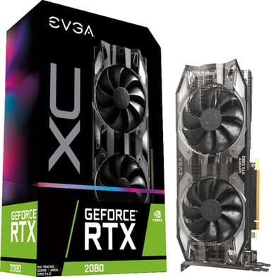 EVGA GeForce RTX 2080 XC grafikkort 8G