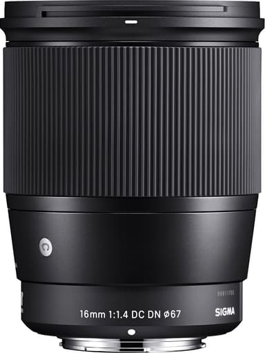 Sigma AF 16 mm f/1,4 DC DN Contemporary vidvinkelobjektiv Sony E-mount
