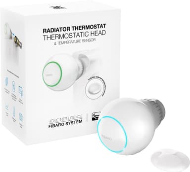 Fibaro termostathovedstartersæt til radiator