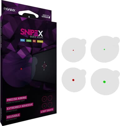 GaimX Snipex sigtepunktsklistermærke