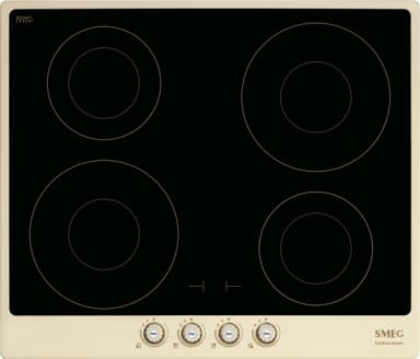 Smeg Colonial 60 cm induktionskogeplade SI764POM (