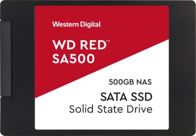 WD Red SA500 intern SATA SSD til NAS (500 GB)