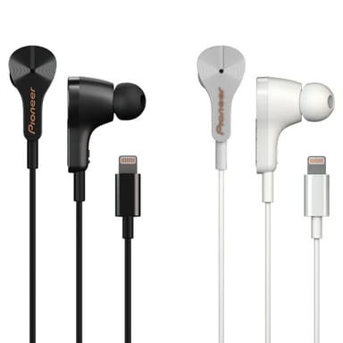 Pioneer Rayz In-Ear hovedtelefoner med lightning stik Farve: Hvid