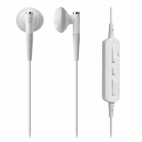 Audio-Technica ATH-C200BTWH Trådløse hovedtelefoner - Hvide