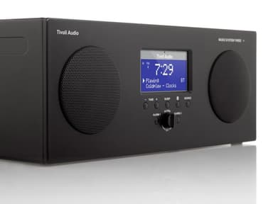 Tivoli Audio Music System Three + DAB+/Bluetooth Farve: Sort