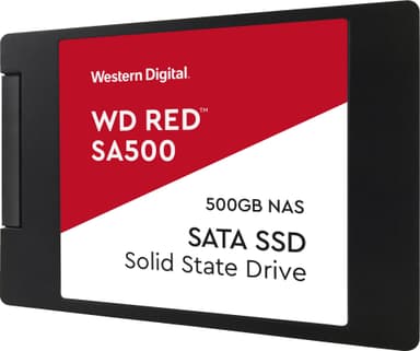 WD Red SA500 intern SATA SSD til NAS (500 GB)