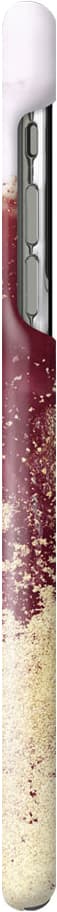 iDeal fashion cover til Apple iPhone Xs Max (golden burgundy marble)