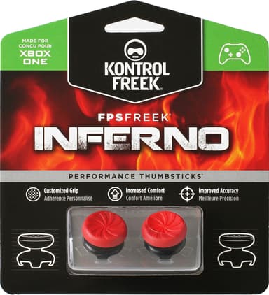 KontrolFreek FPS Freek Inferno Thumbsticks (rød)