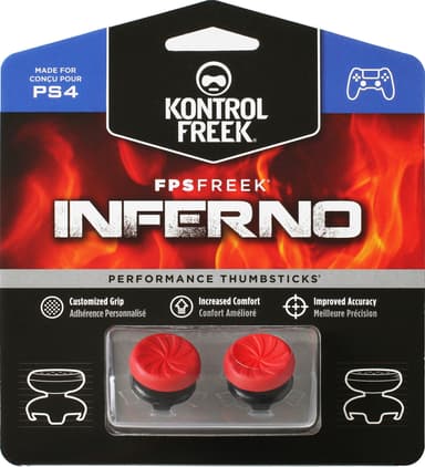 KontrolFreek FPS Freek Inferno Thumbsticks (rød)